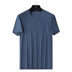 T-shirt 100% coton pour hommes, haut décontracté, couleur unie, avec impression, personnalisé, collection été - Product Image 2