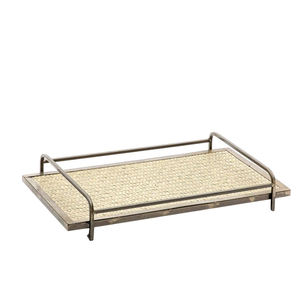 Plato DE SERVICIO DE Metal hecho a mano de alta tendencia, bandeja de servicio de catering para decoración de mesa de fiesta de boda a precio económico - Product Image 5