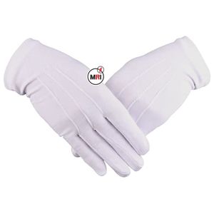 Gants de poignet en tricot de coton blanc Protection des mains en coton Gants de sécurité industrielle Gants de protection du travail - Product Image 5
