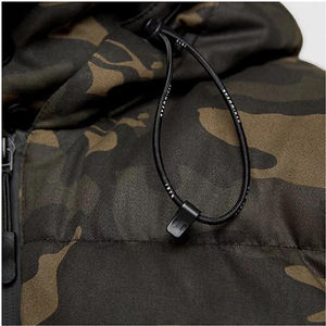 Doudounes d'hiver pour hommes de haute qualité tissu de toile le plus vendu avec col montant entièrement OEM marque privée personnalisée en gros - Product Image 6