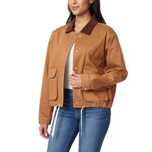 La última chaqueta de invierno para mujer, tela de lona de algodón transpirable a prueba de viento, estilo bombardero, nueva moda - Product Image 6