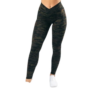 Women Casual Compression Workout Leggings Moisture Wicking Breathable Stretch Running Yoga High Elastic Gym Training OEM - Product Image 4
