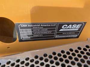 Chargeuse sur pneus haute performance CASE SR270B - Product Image 6