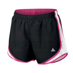 High Quality Gym Shorts Summer Custom Logo Blank Plain Quick Dry 100% Polyester Women <b>Running</b> Short - Product Image 4