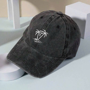 Casquettes personnalisées en gros avec logo, chapeaux délavés, casquettes de sport classiques unies, chapeaux de golf imperméables en coton doux, articles de broderie - Product Image 1