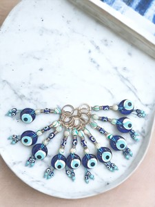Porte-clés avec perle anti-mal - Product Image 5