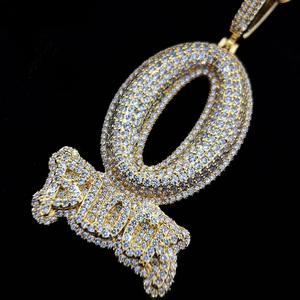 Collar Hip Hop de Lujo con Colgante Ankh Egipcio con Incrustaciones de Diamantes Moissanite VVS y Plata 925 - Product Image 1