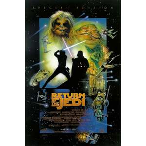 Star Wars Return of the Jedi <b>Poster</b> Durable Paper Wall Art - Product Image 1