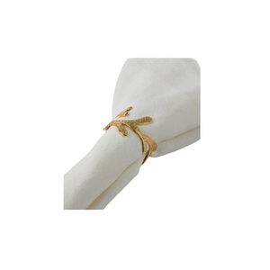 Lot de 2 ronds de serviette différents design ronds de serviette en laiton de qualité supérieure pour les fêtes de mariage - Product Image 3
