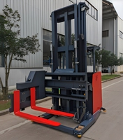 Chariot élévateur VNA tri-directionnel de 1,6 tonne, neuf d'usine, en promotion, avec batterie au lithium en option, levée de 8 m