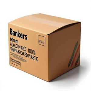 คลิปหนีบกระดาษสีแดงขนาด 60 มม. ยี่ห้อ Bankers Box ผลิตจากพลาสติกรีไซเคิล 100% บรรจุ 100 ชิ้น/แพ็ค อุปกรณ์เสริมสำหรับแฟ้มเอกสาร - Product Image 3