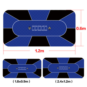 Biểu Tượng Tùy Chỉnh Texas Hold'em Bảng Mat Non-Slip Có Thể Gập Lại Cao Su Tự Nhiên Sòng Bạc Khăn Trải Bàn Đất Sét Poker Chip Tùy Chỉnh Mô Hình Thẻ Poker - Product Image 6