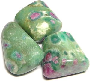 Piedra Natural Rubí en Fucsita Piedra Tumbada para Curar Piedras Preciosas Cristal Tumble para Meditación y Curación Rubí Piedra Tumble - Product Image 1