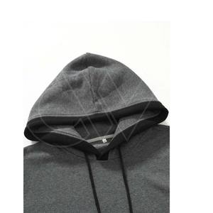 Sudaderas con capucha de gran tamaño para hombre de algodón 100% de alta calidad, ropa informal de diseño personalizado al por mayor para invierno - Product Image 3