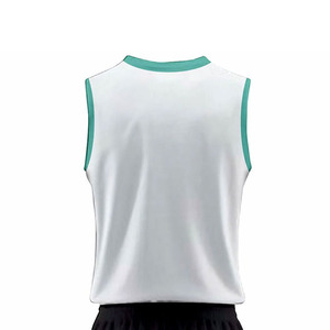 ชุดบาสเก็ตบอลแขนกุดขายดีสำหรับผู้ใหญ่ รับสกรีนโลโก้ ซื้อชุดบาสเก็ตบอลแขนกุดน้ำหนักเบา - Product Image 6