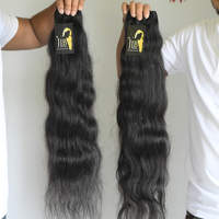 100% naturel brut indien Temple cheveux humains faisceau 11A Bodywave Style personnalisé cuticule aligné vierge cheveux armure faisceaux