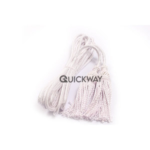 Vente en gros de cordes et cordons de robe Tassel Pakistan fait cordon de clairon couleur et conception personnalisées vente en vrac quantité cordons de clairon - Product Image 5