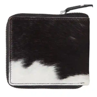 Produk terbaru dompet rambut kulit sapi kualitas tinggi selempang untuk pria dan wanita dengan mode kulit asli terlaris