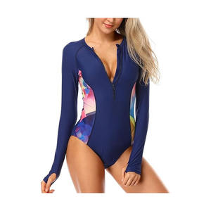 Nouvel arrivage Rash Guard imprimé par sublimation pour les femmes vente en gros de qualité supérieure Ladies Full Sleeve Rash Guard - Product Image 1