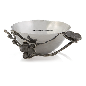 Cuenco de chocolate decorativo de metal, cuenco dulce de diseñador Chapado en plata brillante, cuenco de chocolate de Metal nuevo con estilo clásico - Product Image 2