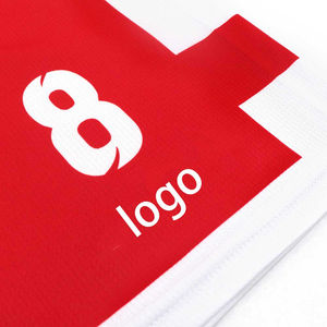 2026 Heat-Transfer <b>Printed</b> <b>Mesh</b> Unisex Basketball Jersey Shorts Set Custom Logo Plus Size 100% Polyester High Quality Uniform - Product Image 4