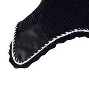 Meilleure qualité fournisseur équestre personnalisé à la main cheval oreille Bonnet de haute qualité léger équitation mouche voiles - Product Image 3