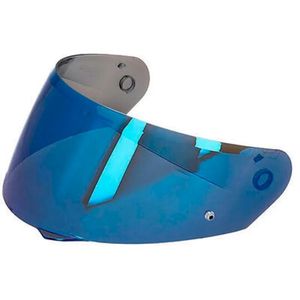 C10 HJC HJ-34P Blue <b>Mirrored</b> Sun Visor-Wind & Bug Deflector - Product Image 1