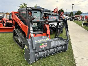 รถตักล้อยางคูโบต้า รุ่น SVL97-3 พร้อมหัวบดไม้สำหรับงานป่าไม้ รถตักขนาดเล็กแบบตีนตะขาบ - Product Image 5