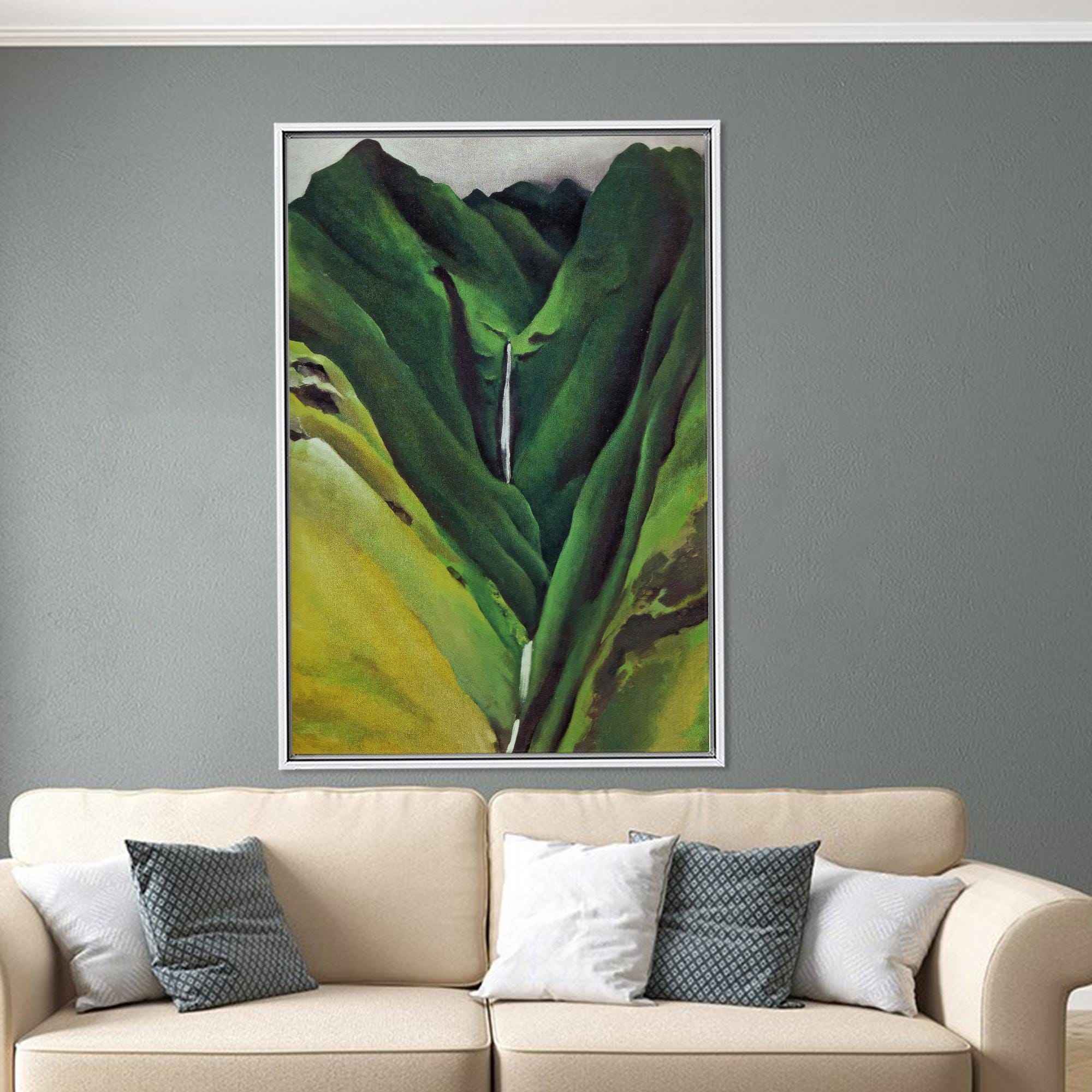 สีเขียว