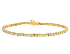 Mode 925 Sterling Silver Moissanite Diamant Tennis Bracelet pour Femmes Fine Jewelry pour Cadeaux - Product Image 1