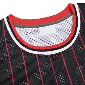 Maillots de basket-ball pour hommes, prix OEM, nouvelle mode, impression par sublimation, respirant, anti-humidité, séchage rapide, polyester - Product Image 5