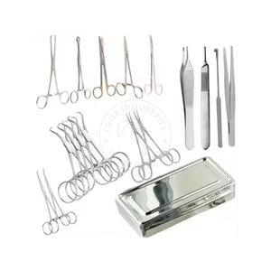 ชุดอุปกรณ์ผ่าตัดสัตว์พร้อมเครื่องมือสำคัญสำหรับการผ่าตัดสัตว์เลี้ยงและปศุสัตว์ ชุดผ่าตัดสัตว์คุณภาพสูง - Product Image 2