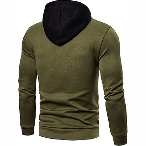 Sudadera con capucha de algodón Premium personalizada Ropa de calle para hombre Sudadera con capucha con cremallera completa Fabricantes - Product Image 2
