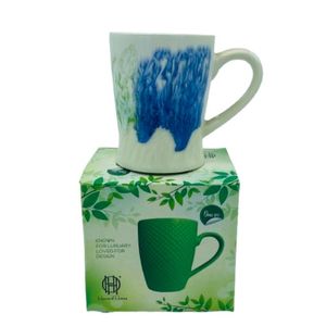 Taza de leche de cerámica moderna: taza de diseñador de una sola pieza Premium apta para microondas - Product Image 1