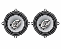Haut-parleur coaxial 4 voies pour voiture TS-A1672E 6 pouces (16 cm) 500W Max 45W RMS 91dB avec tweeter à cône IMPP et grille incluse