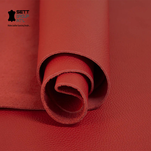 Cuir pleine fleur de vache couleur or OEM 1,1-1,3 mm pour la fabrication de chaussures, la décoration intérieure, le travail du cuir artisanal, la couture, l'atelier, qualité professionnelle, fiable - Product Image 2