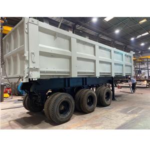 Remolque de punta de carga pesada diseñado para un transporte eficiente de mineral de hierro y agregados de metal azul carbón disponible para precio de exportación - Product Image 2