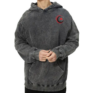 Sudaderas con Capucha Personalizadas de Alta Calidad para Hombre, Forro Polar de Invierno, 100% Algodón, Secado Rápido, Resistentes al Viento, con Bolsillo, Bordado Personalizado - Product Image 3
