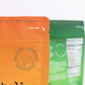 Matte <b>Food</b> Packaging Bag | Stand Up Pouch with Window | Custom Printed | OEM Manufacturer Vietnam - Product Image 3