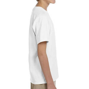 High Quality Custom <b>Purple</b> Color COTTON BLEND TEE - YOUTH Unisex Regular Plain Short Sleeves <b>T</b>-<b>Shirt</b> <b>Purple</b> - Product Image 5