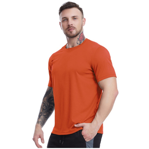 Camisetas de algodón de color personalizadas de alta calidad, transpirables y de secado rápido para hombres - Product Image 4