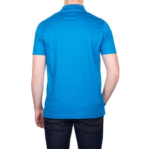 Chemise à manches courtes pour hommes haut de gamme été 100% coton T-Shirt été haut tendance respirant chemises Slim Fit - Product Image 3