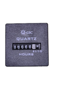 Minuteur automatique portable en PVC écologique, courant nominal 15A, 50/60Hz, compteur horaire LA25F1 GIC, montage encastré, usage industriel