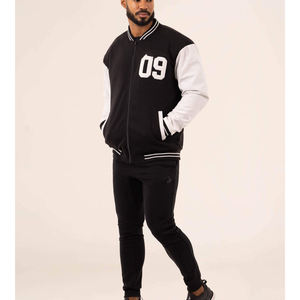 แจ็กเก็ตสไตล์ตัวแทนมหาวิทยาลัยของผู้ชายคอลเลกชั่นใหม่สไตล์ไฮสตรีทพร้อมดีไซน์ลายตัวอักษรคอตั้งสำหรับฤดูหนาว - Product Image 5