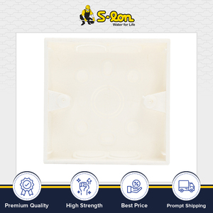 La mejor oferta en accesorios de cableado eléctrico Caja de distribución hundida única de color blanco puro de la marca Kevilton para compradores genuinos - Product Image 3