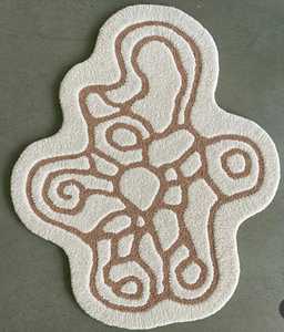 Vente en gros de tapis doux et moelleux en laine écologique NZ pour la maison tapis en laine de Nouvelle-Zélande tafté à la main taille personnalisable pour la décoration intérieure - Product Image 1