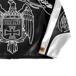 Nouvelle arrivée, veste varsity en cuir personnalisée, grande taille, streetwear d'hiver, légère, coupe-vent, respirante, tricotée - Product Image 5