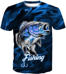 2023 Camiseta de cuello redondo personalizada Unisex nuevo patrón de tendencia de impresión de sublimación de transferencia de calor 3D - Product Image 1