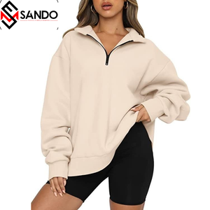 Pull imprimé bouffant de haute qualité sweats à capuche pour femmes Logo personnalisé sweat à capuche en éponge française lourde sweat 400gsm coton sweats à capuche pour femmes - Product Image 5