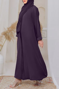 Nouvelle Abaya musulmane pour femmes, fabriquée au Pakistan, personnalisable, pour usage extérieur, printemps, anti-UV, respirante, séchage rapide, légère - Product Image 3